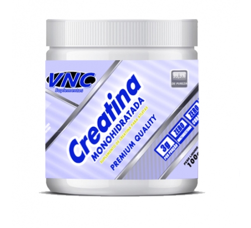 CREATINA PURA MONOHIDRATADA 100g - VNC SUPLEMENTOS